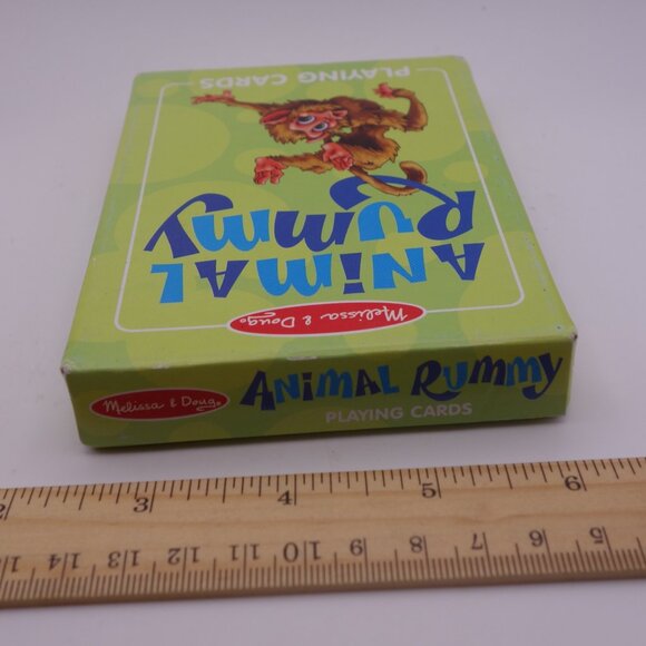 Melissa & Doug Animal Rummy Playing Cards 14370 Still in Plastic - Picture 4 of 15